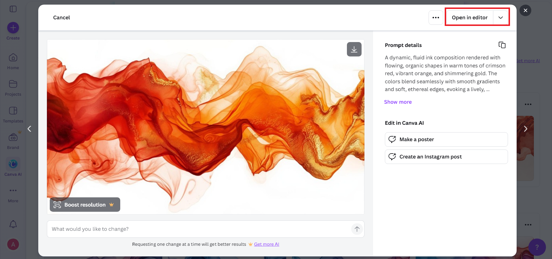 Vista previa y elige la mejor versión