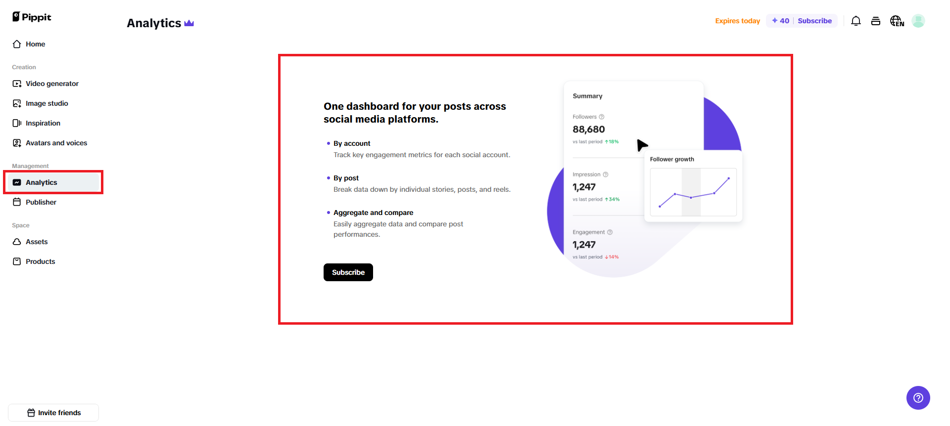 Perform A/B testing with analytics