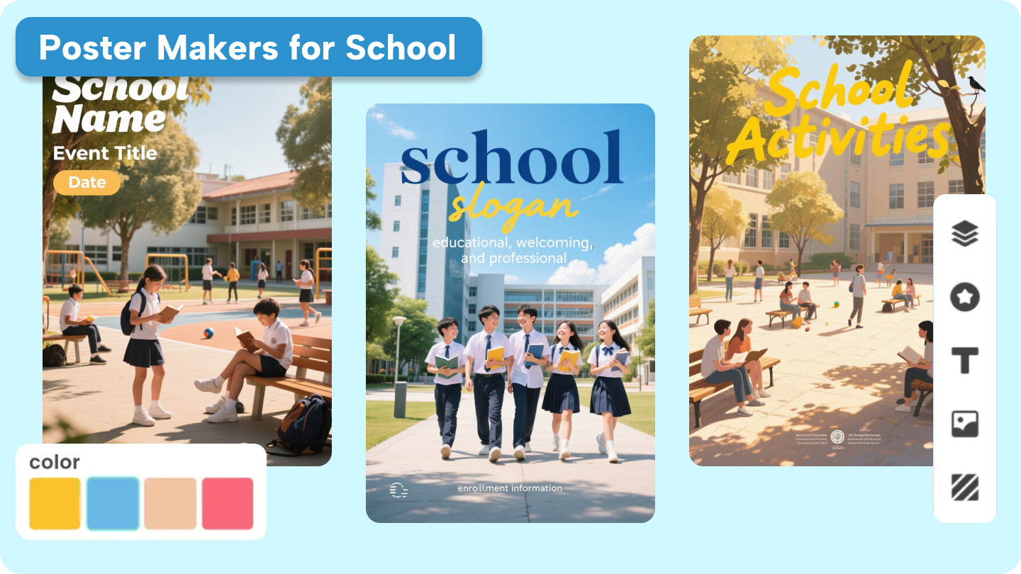 poster maker for schools