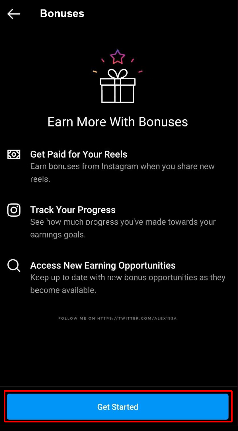 Getting started with Instagram Reel Bonus