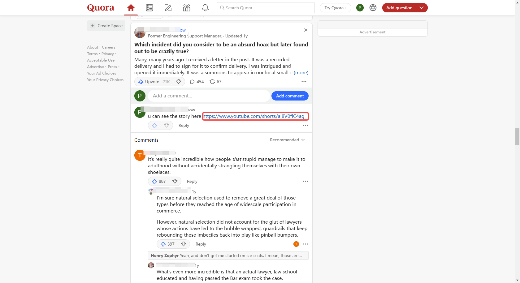 Promova o canal do YouTube no Quora