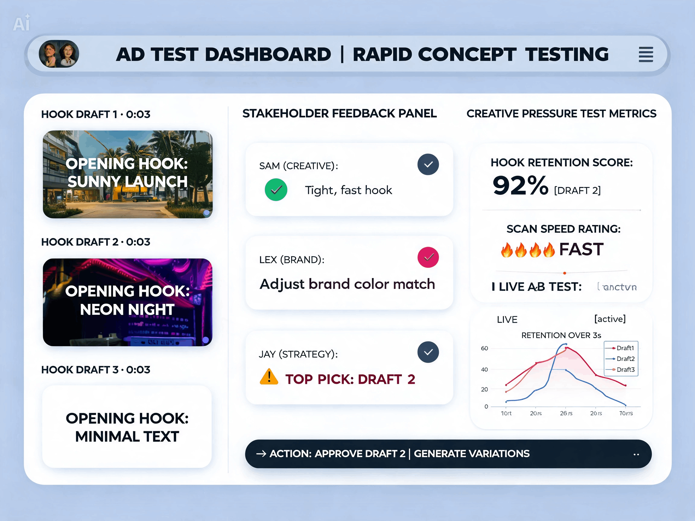 Ad concept tests