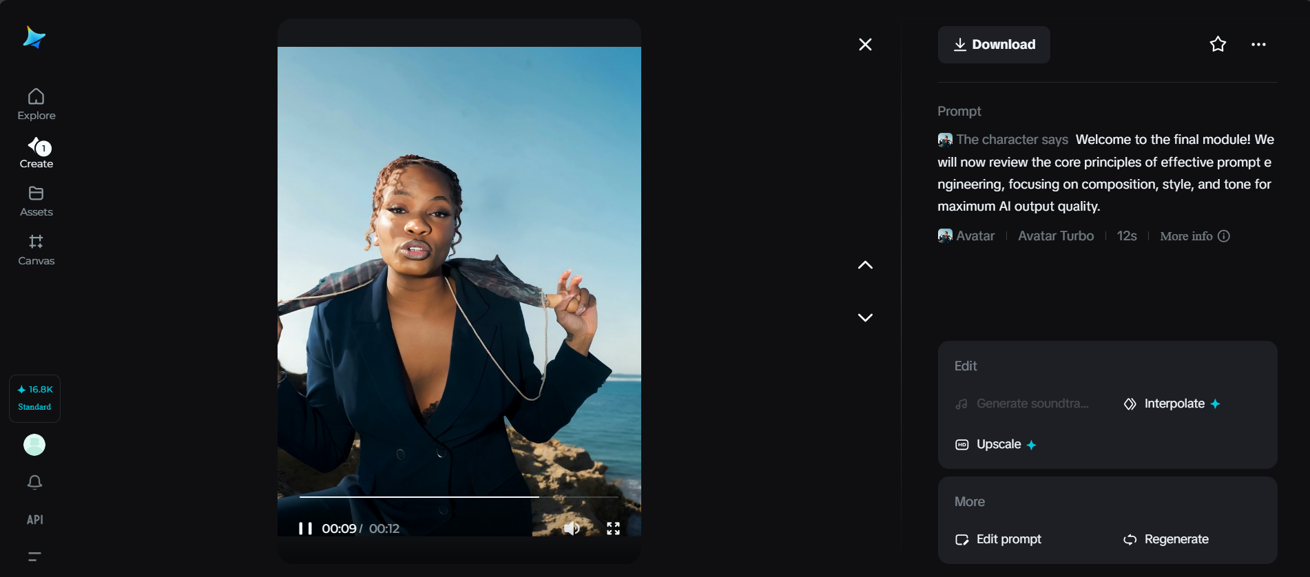 Course instructor avatar