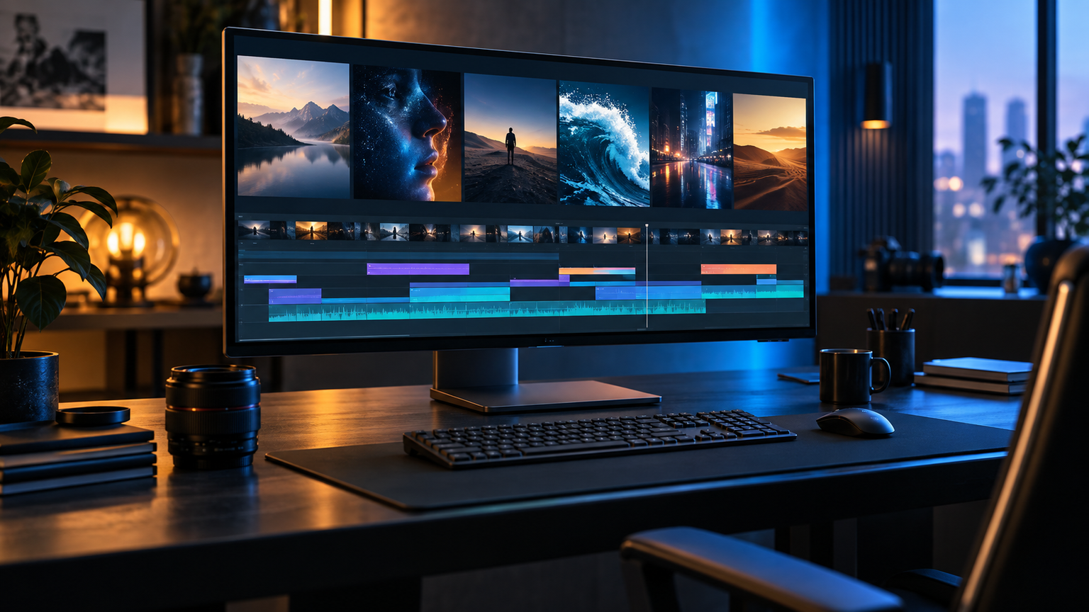 a practical browser-based workflow that moves from visual concept to image and video output