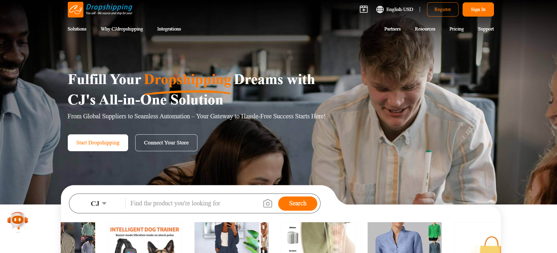 CJ Dropshipping - dropshipping suppliers for Amazon