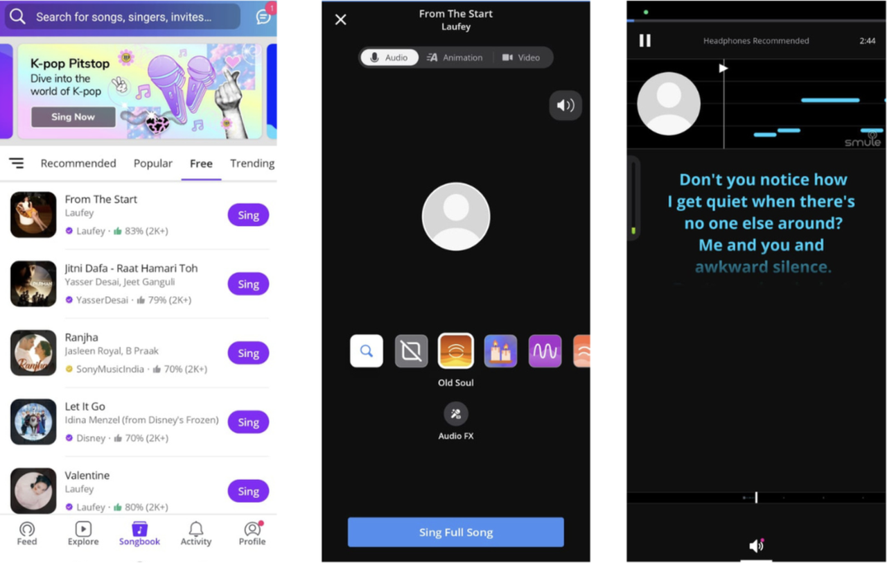 Fă o melodie karaoke folosind aplicația mobilă Smule