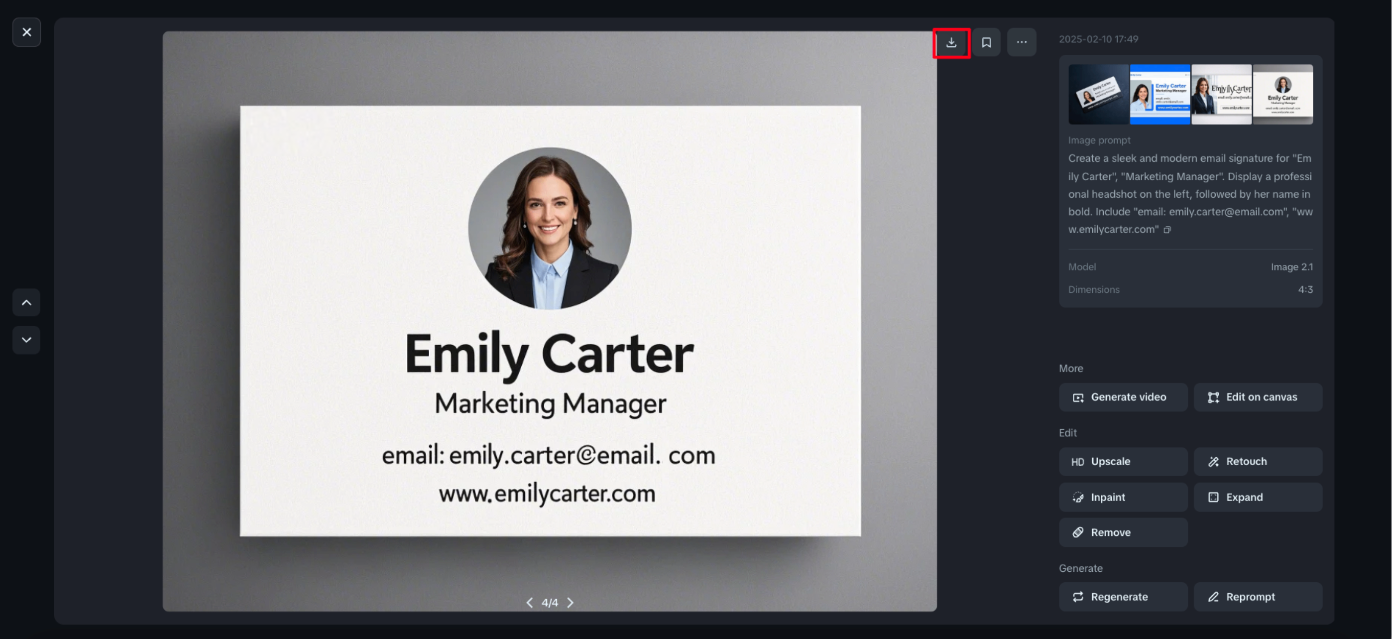 Online free email signature maker