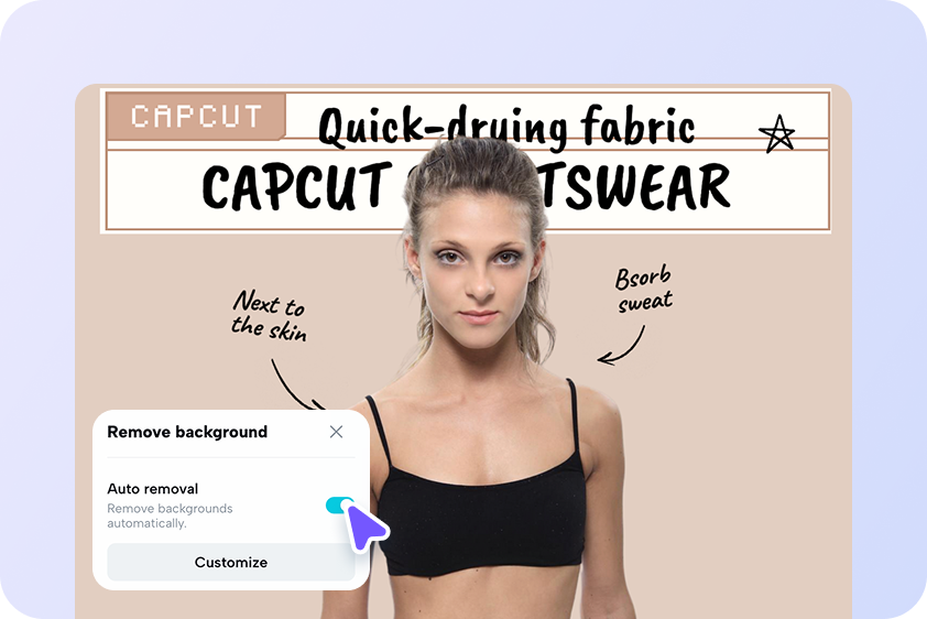 Blend image background