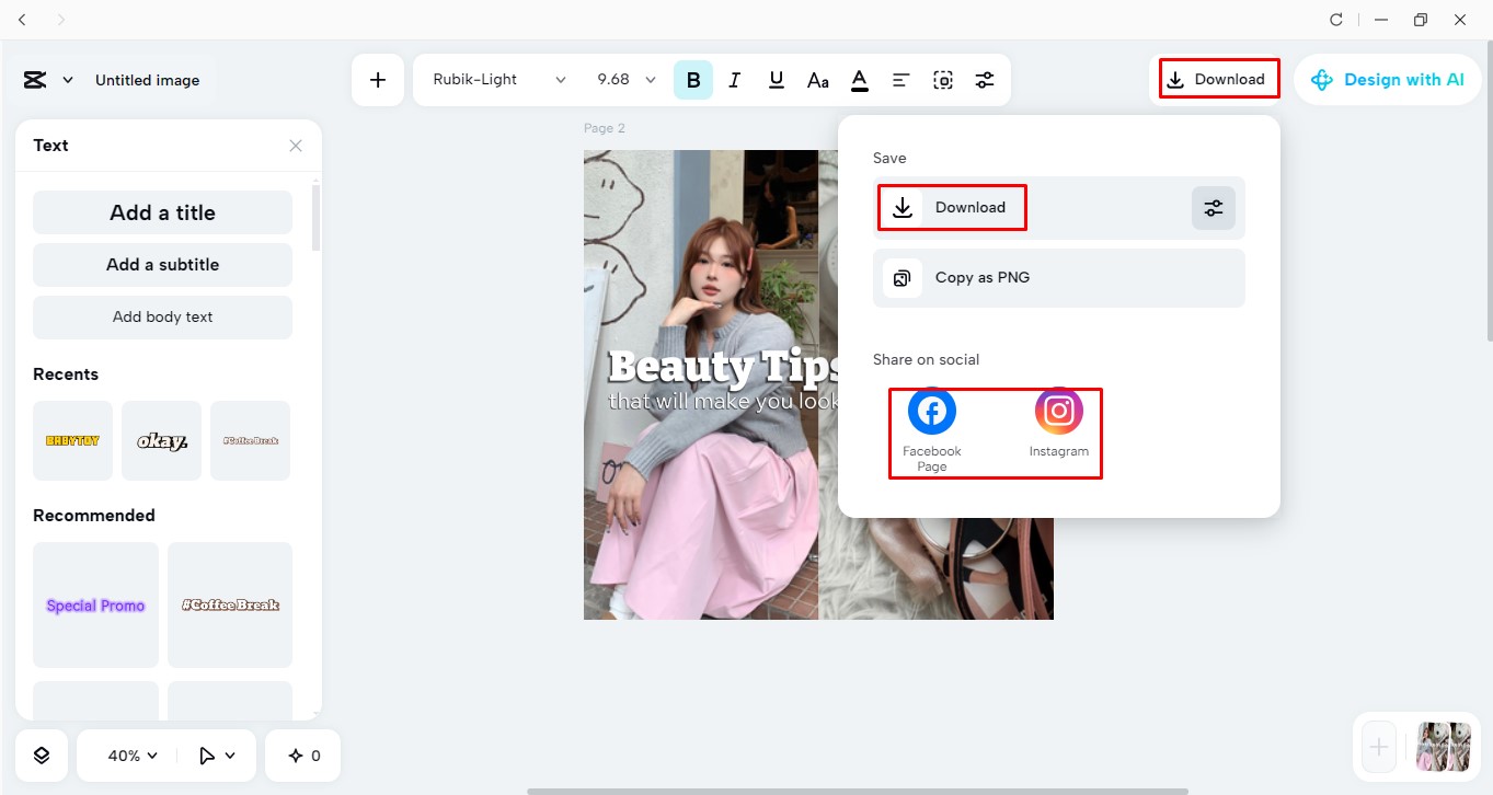 Download the image with high resolution