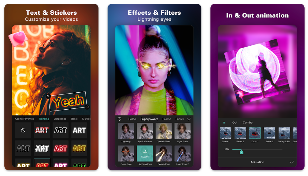 CapCut mobile app