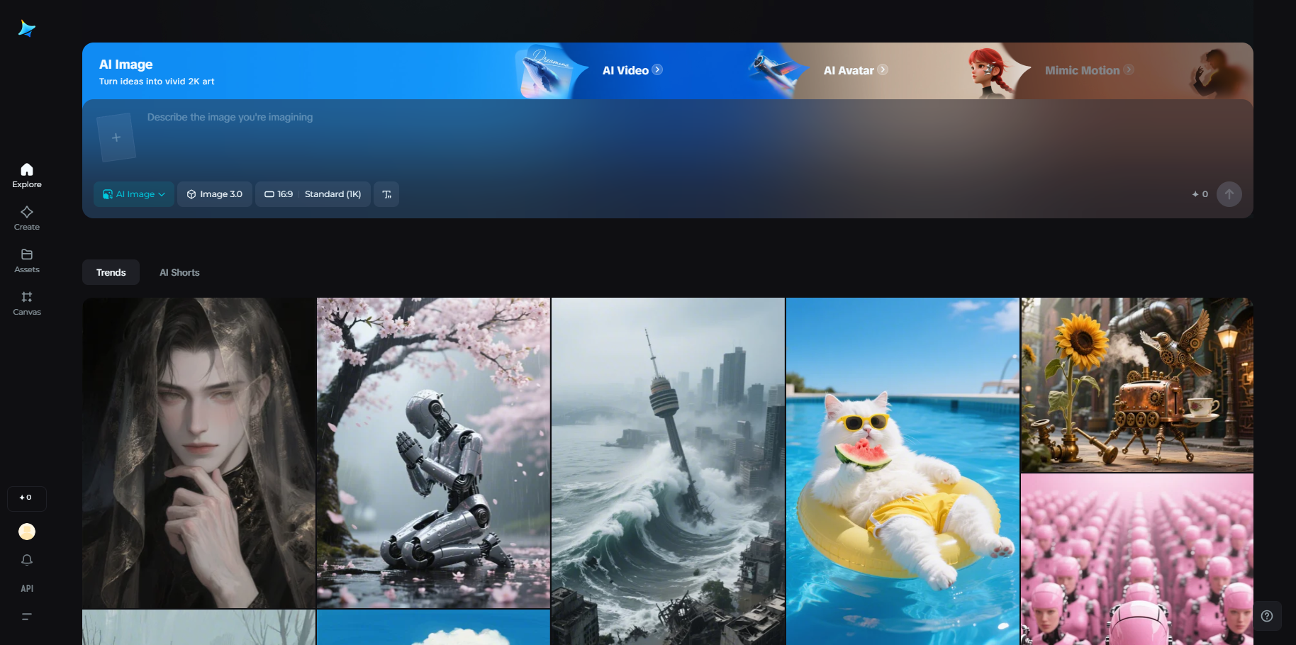 dog to human ai generator