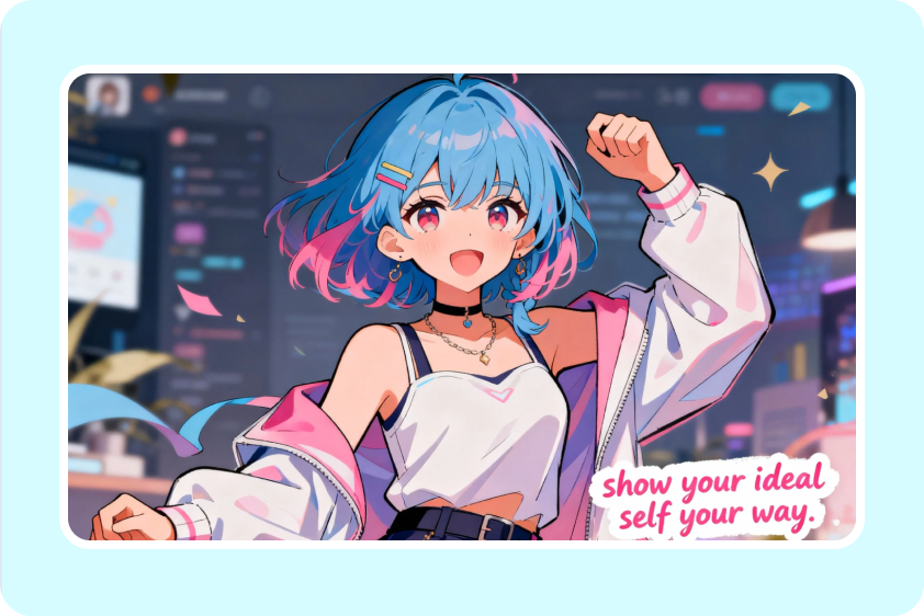 show your ideal self your way