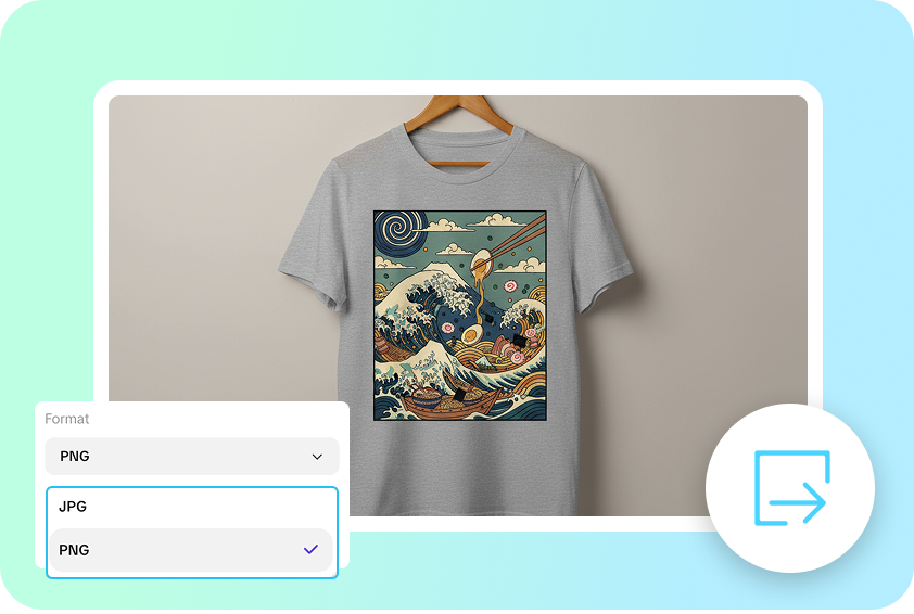 High-resolution exports