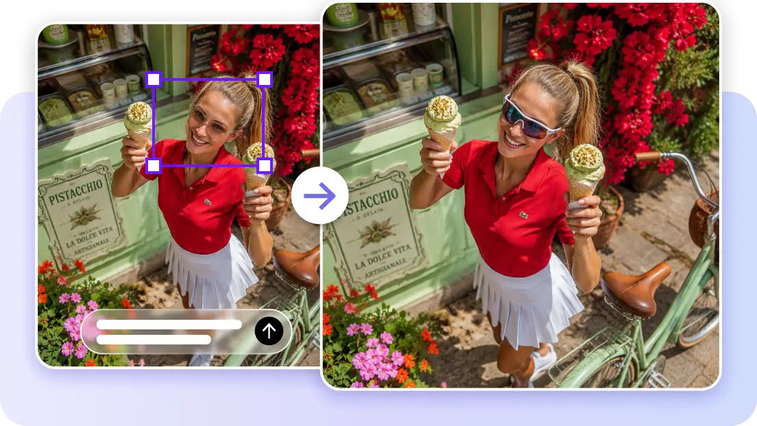 Pippit visual generator workspace
