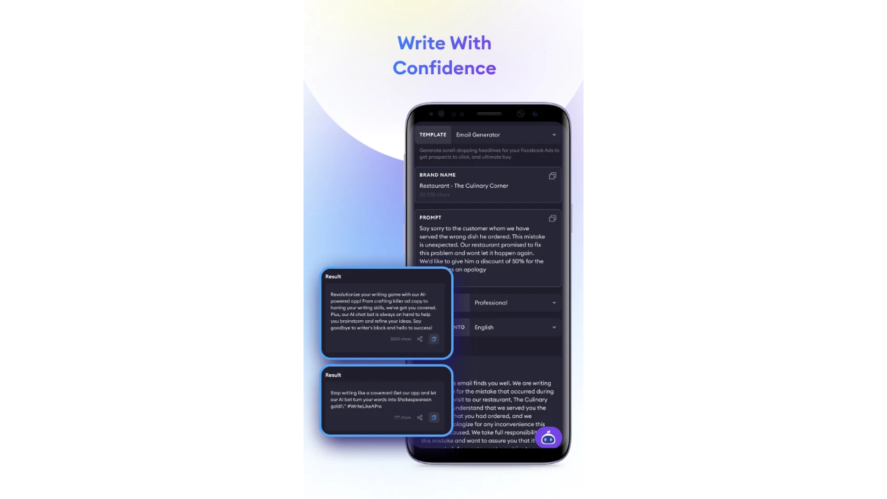 Jasper AI - writing app