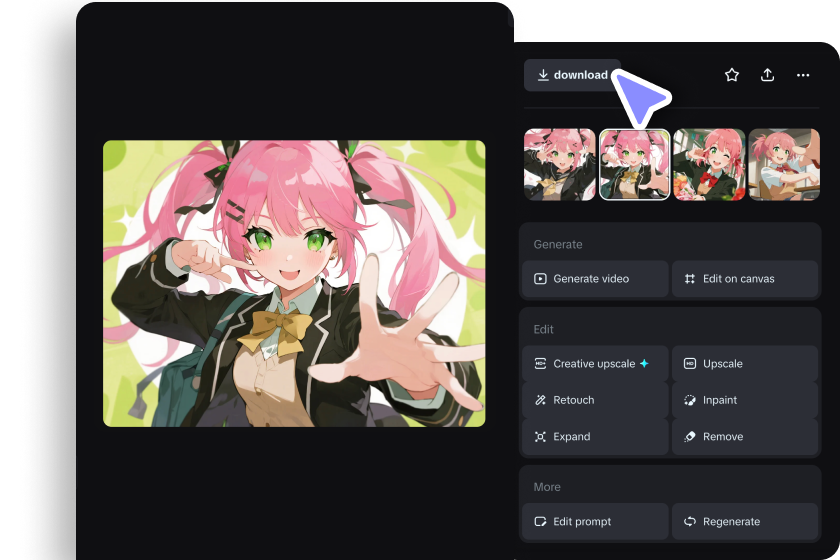  Anime pic AI