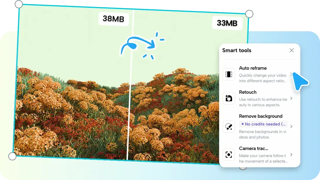 AI video editing