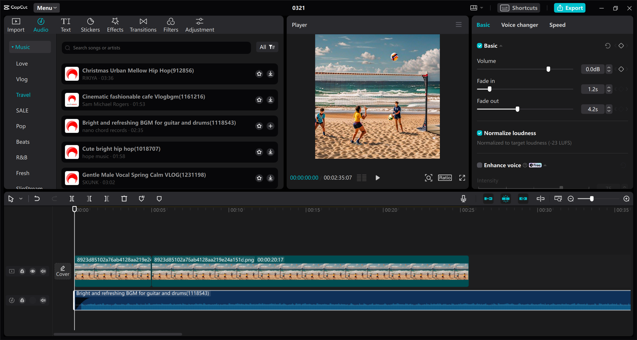PC’de arka plan müziği eklemenin en iyi yolu: CapCut masaüstü video editörü