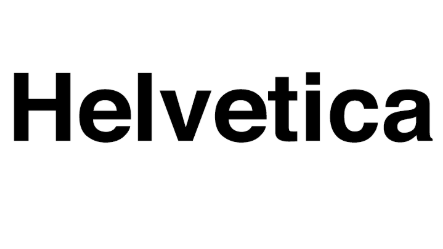 Helvetica font