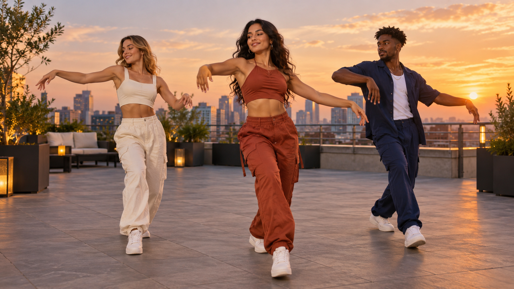 Rooftop Trio Formation example
