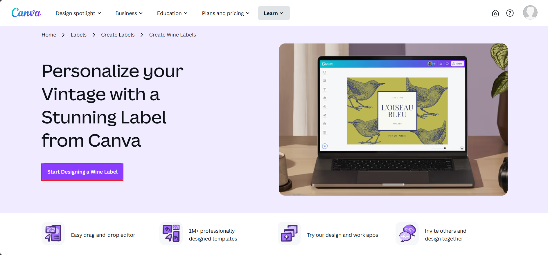 label pribadi untuk botol