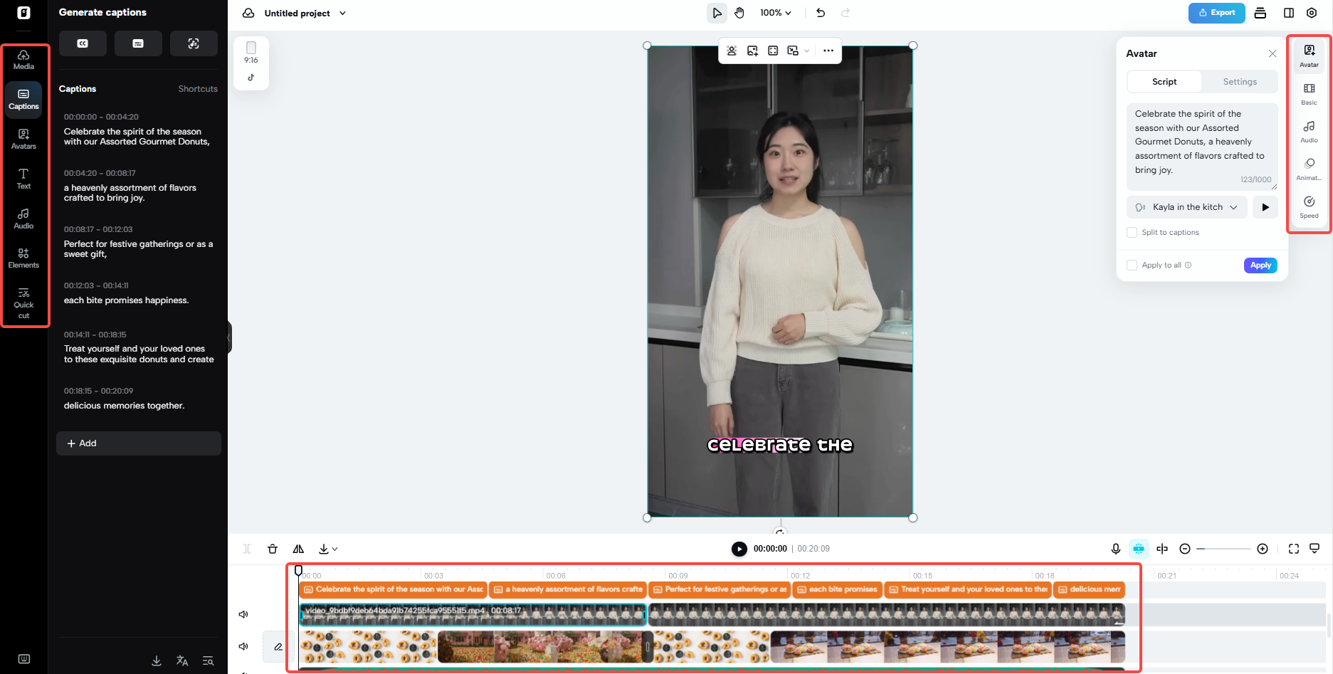 Easy video editing