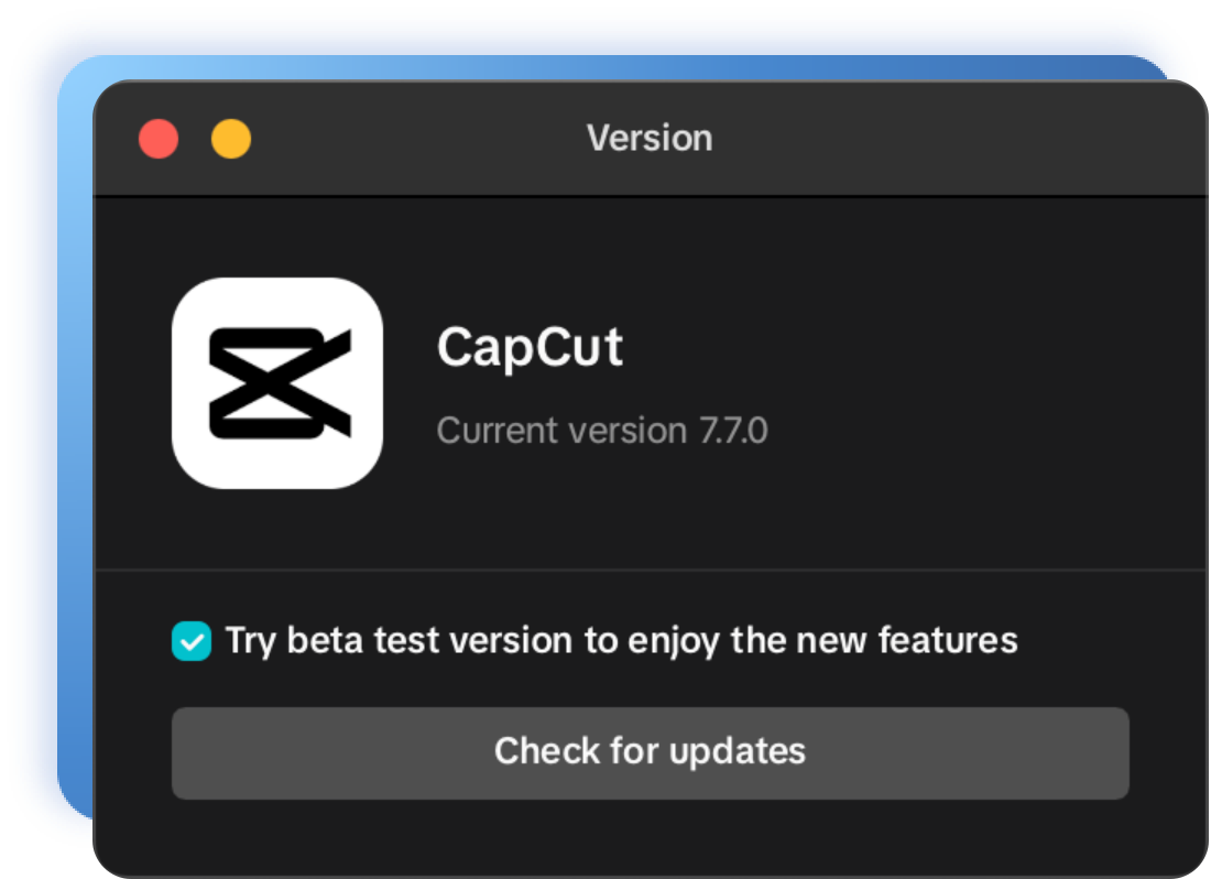 Try latest version and enjoy the new features