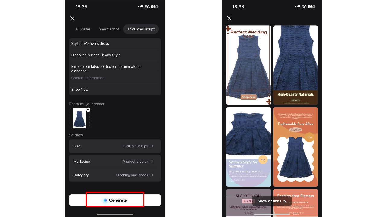 Advanced script method