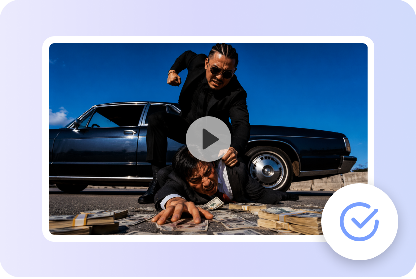 Create cinematic films without manual scene building