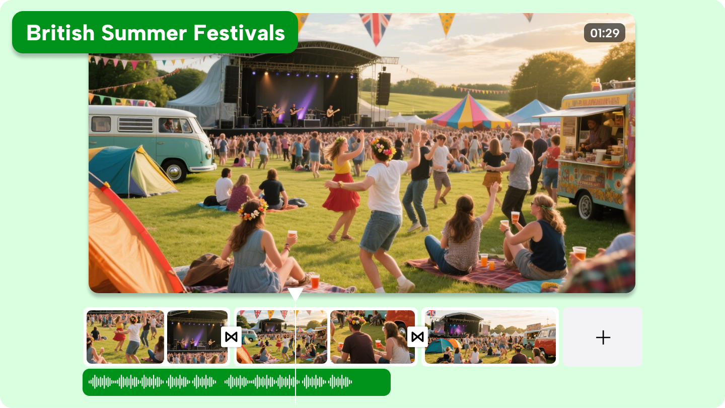 Britische Sommerfestivals