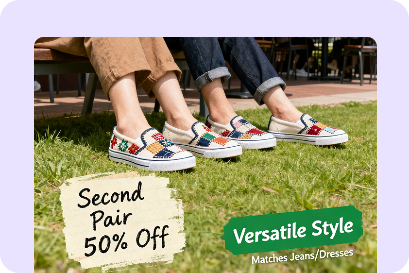 Replicates viral designs with the CapCut AI design tool