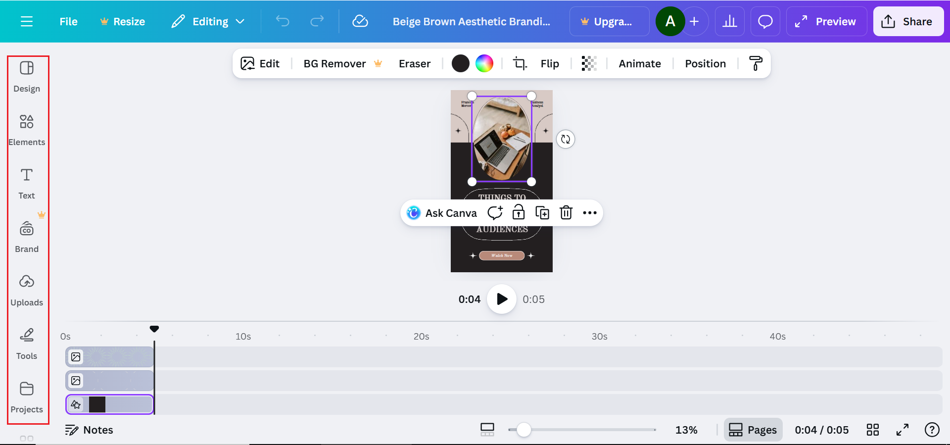 Customize your design
