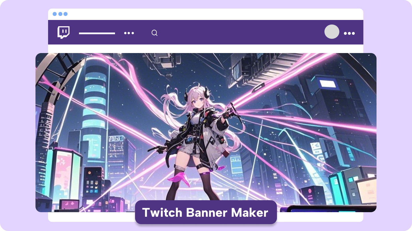 Twitch banner maker