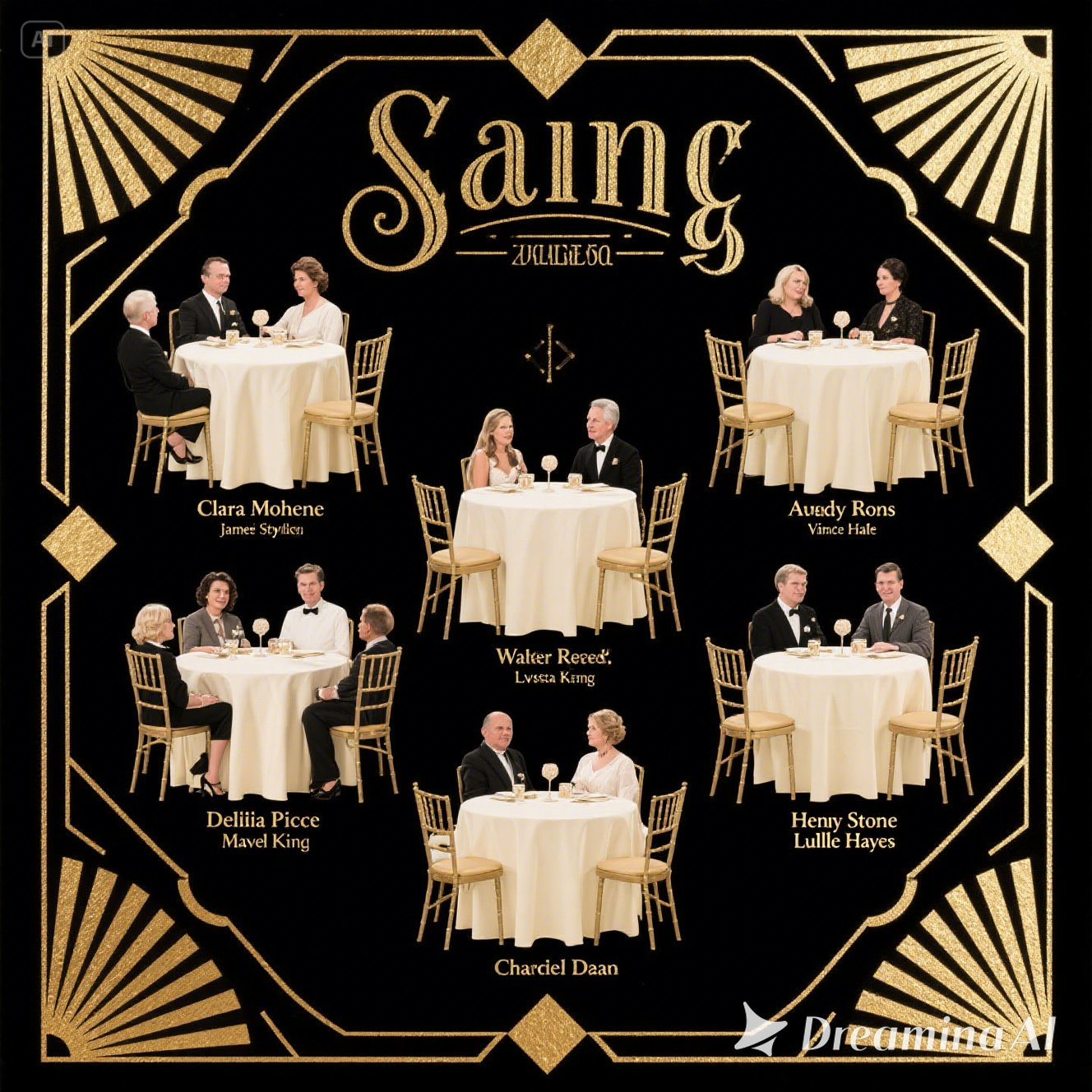 wedding seating plan generator