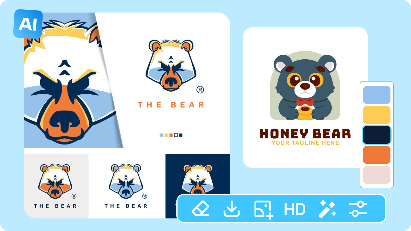 Honey badger logo