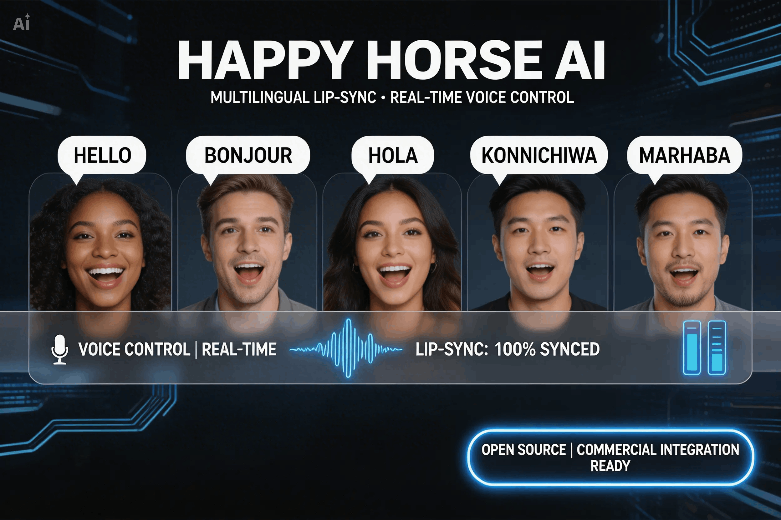 Multilingual Lip-Sync Control