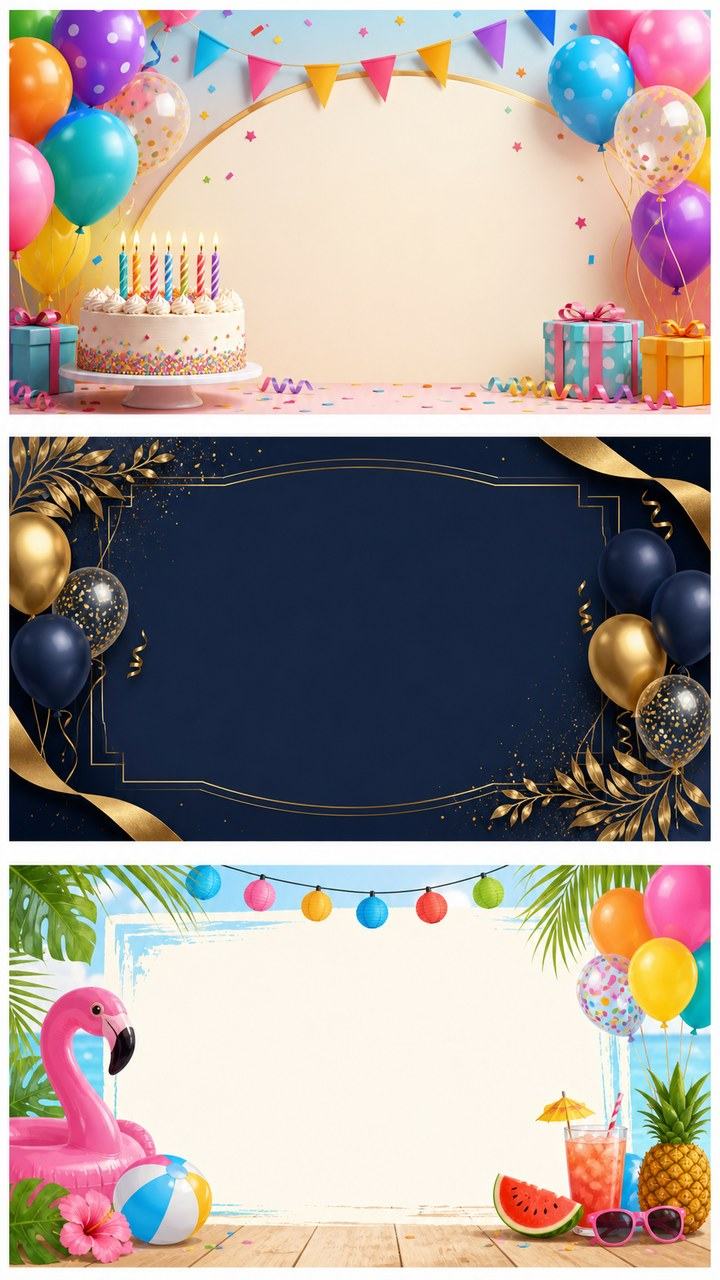 happy birthday template 4 august 2026 mobile hero