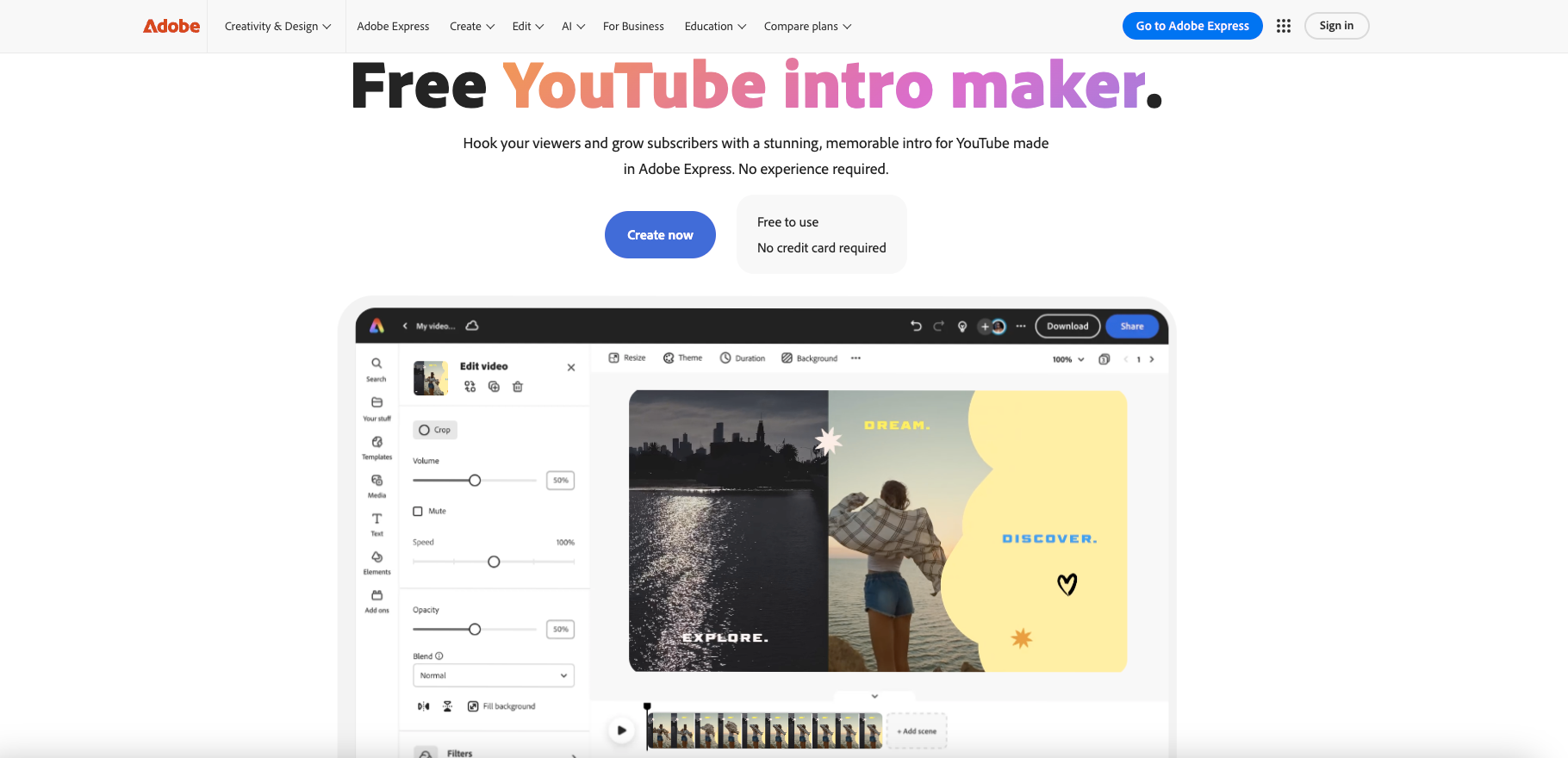 how to make an intro to a YouTube video
