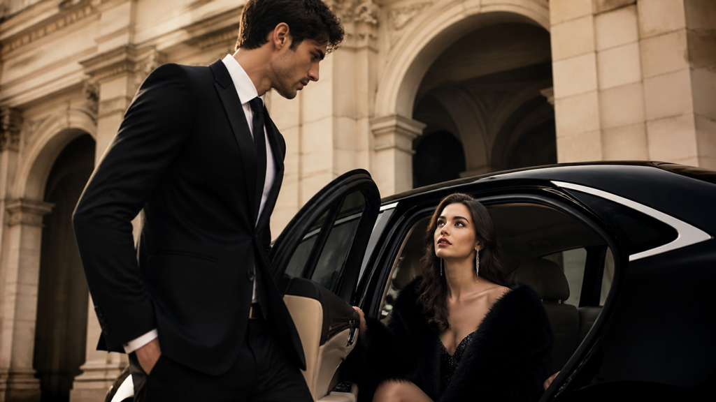 Tendance de la mode de luxe CapCut modèle d'image de héros mobile