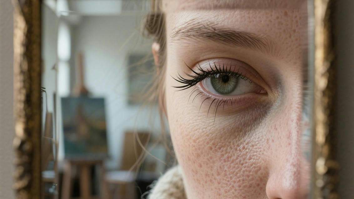 Hyper-realistic AI portrait with detailed textures