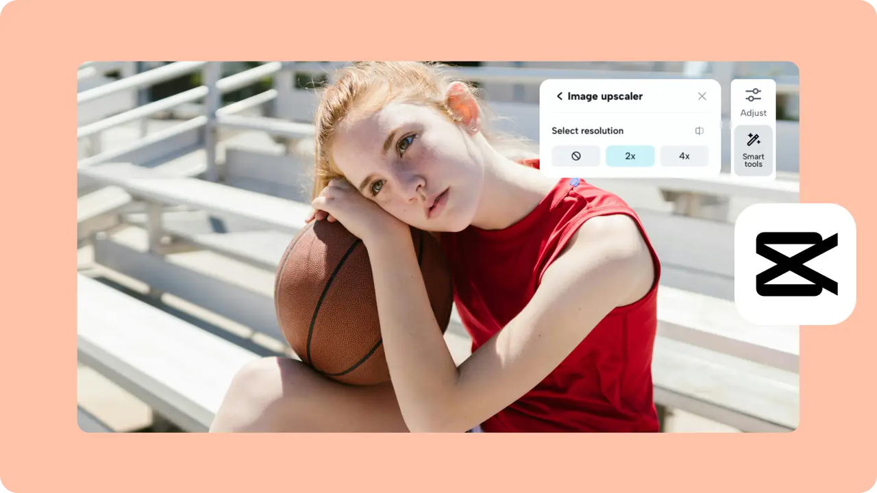 como melhorar a qualidade de uma foto com CapCut