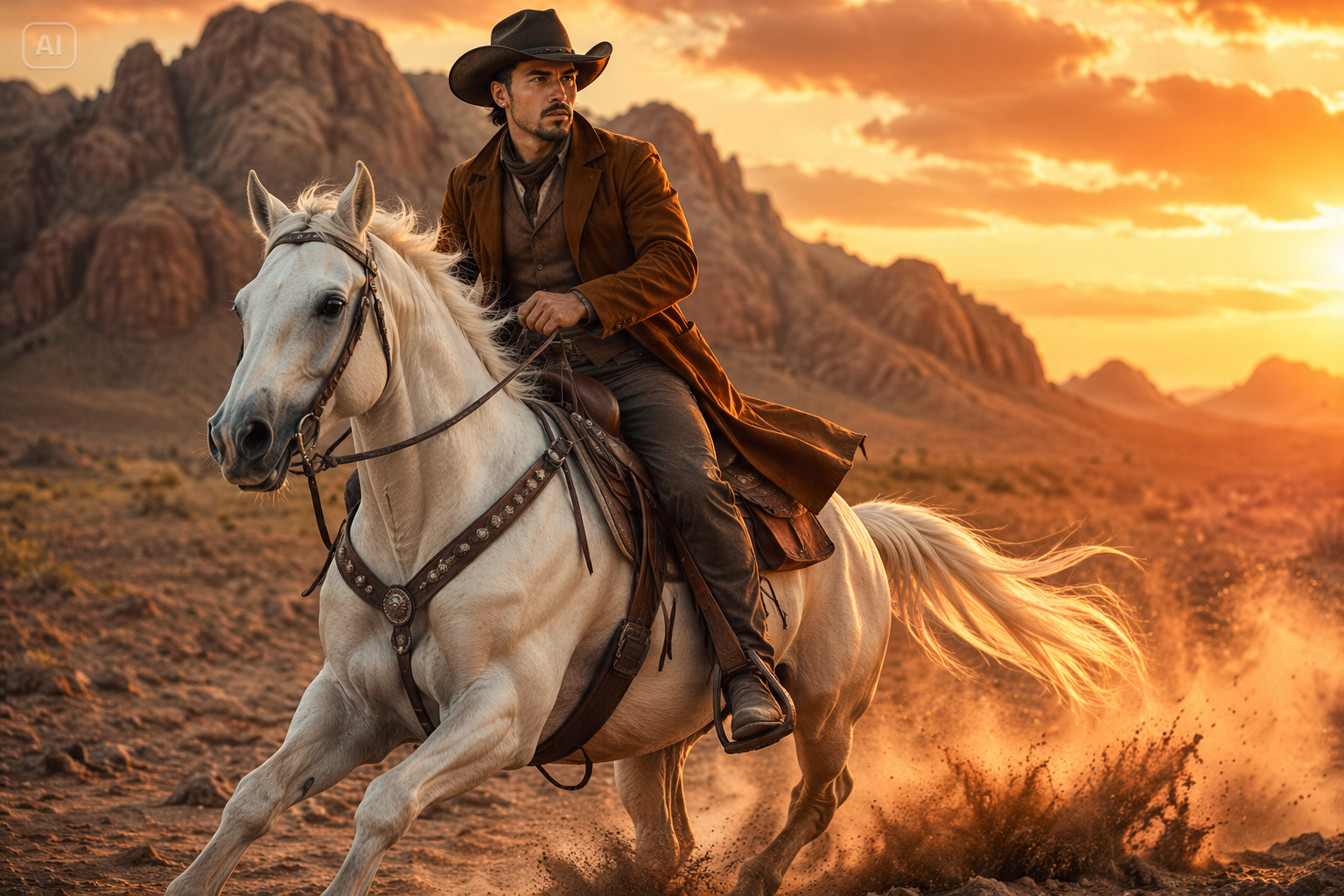 Cowboy AI image