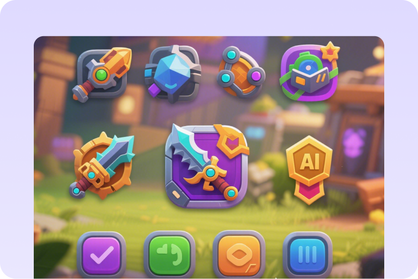  ai icon generator for game