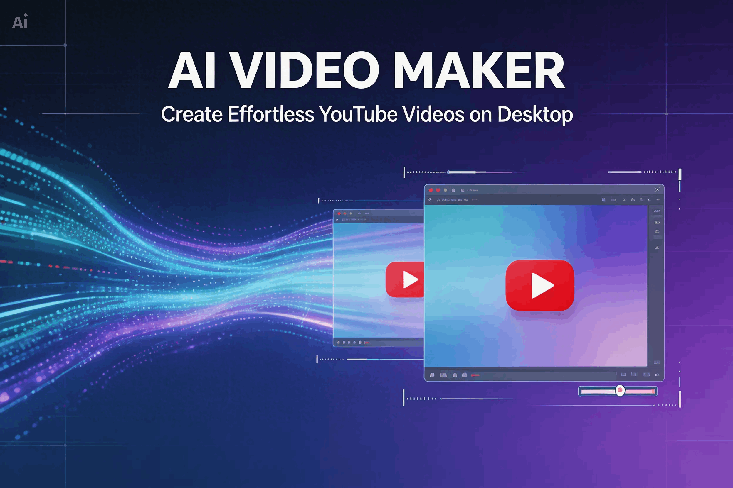 ai tạo video nội dung YouTube trên máy tính để bàn