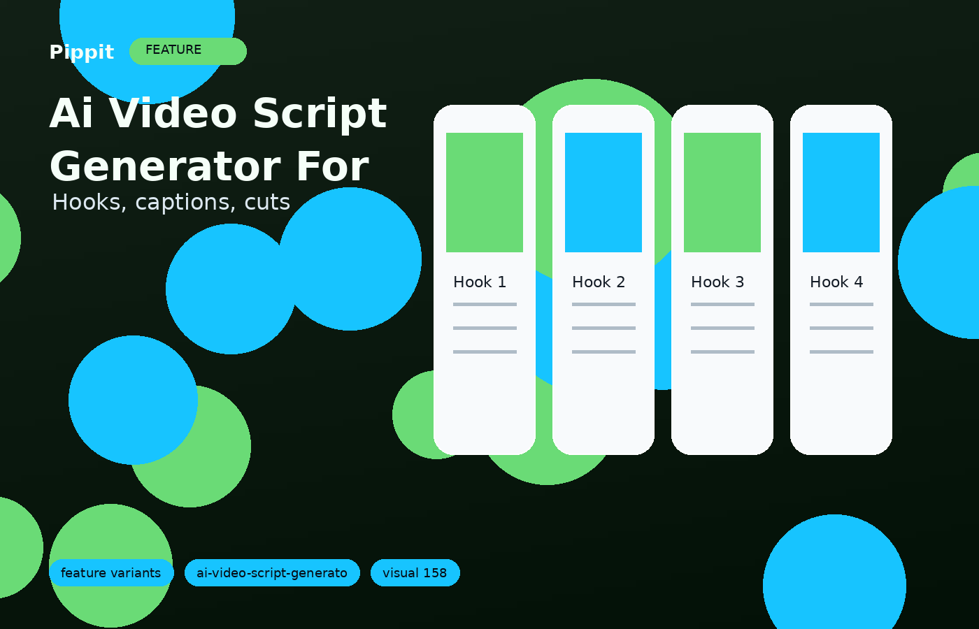 Ai Video Script Generator for Tiktok build variations without restarting visual