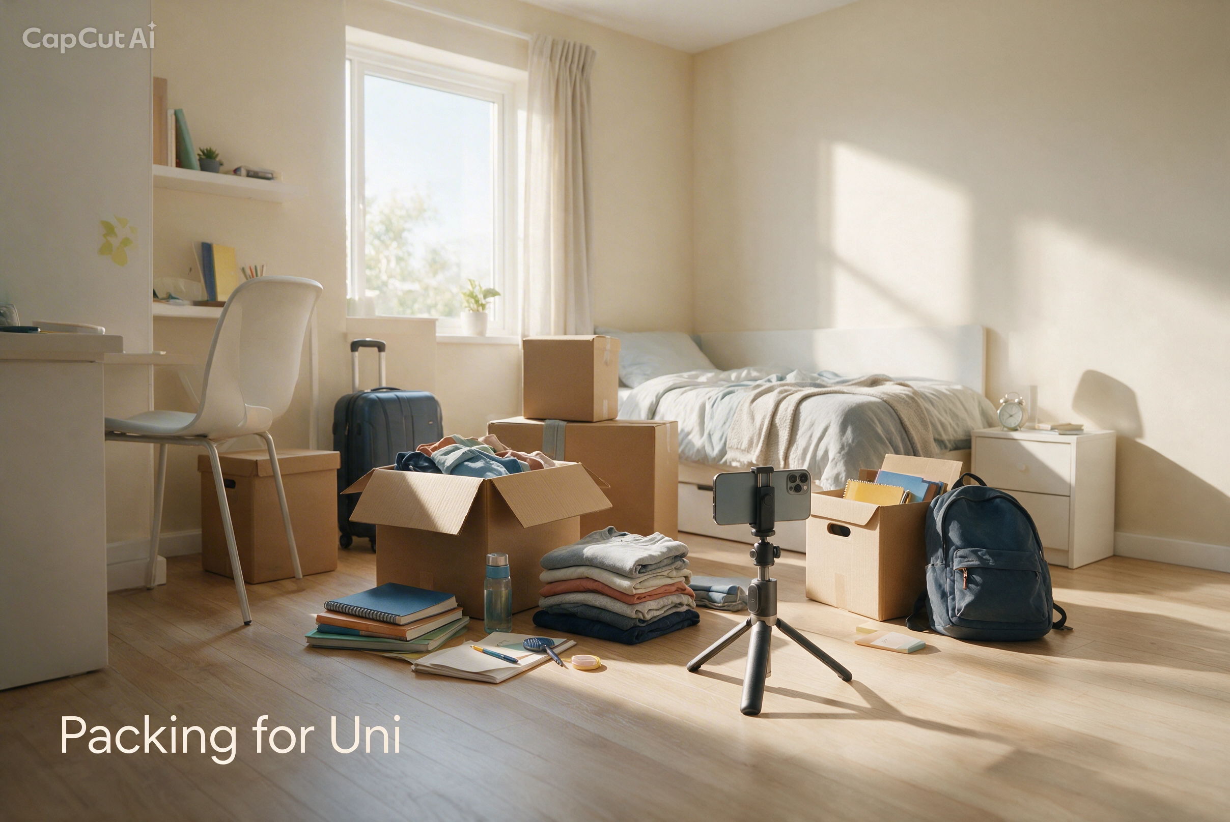 Packing for Uni: How to Film the Move-In