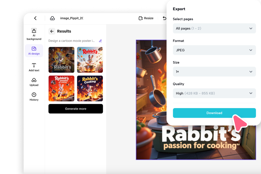 Download your cartoon poster