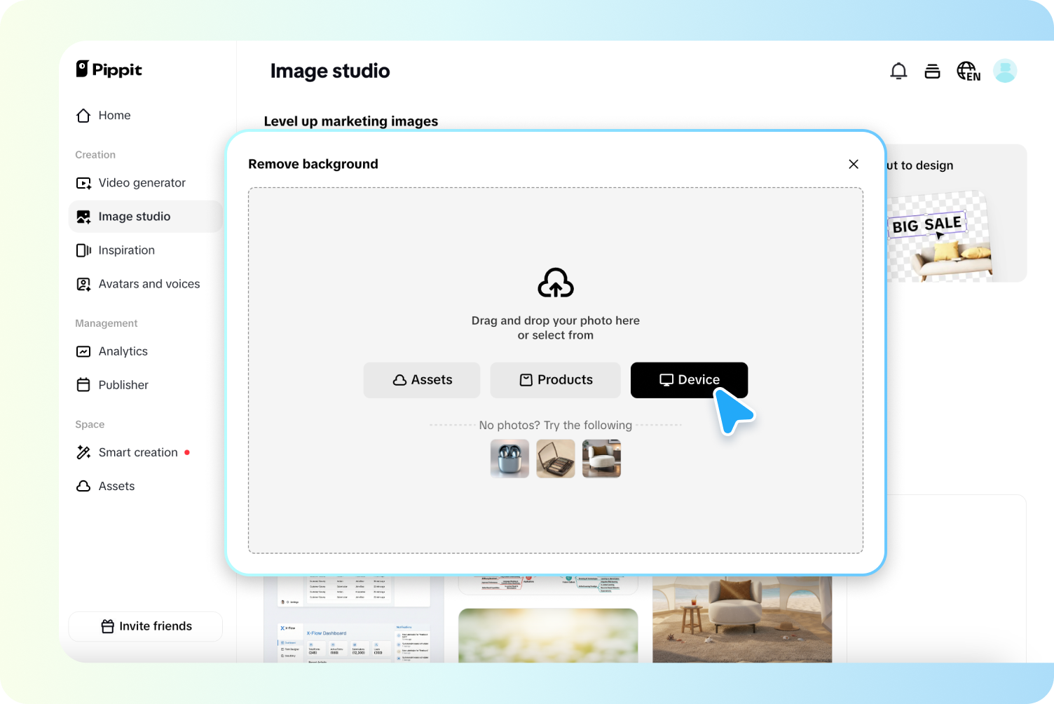 tải lên tệp logo