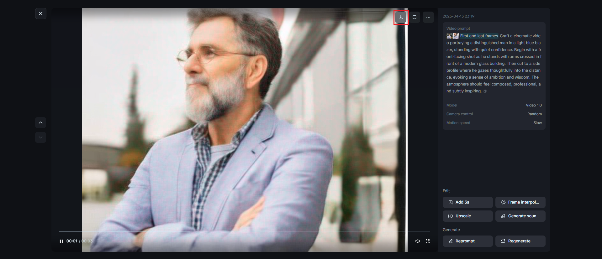 JPEG from video