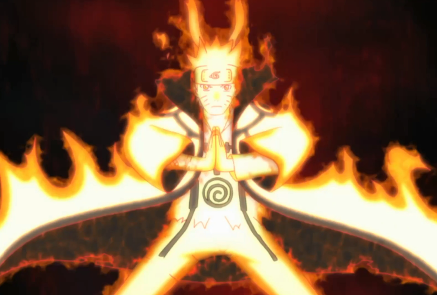Naruto - Nine Tails Chakra Mode (Naruto)